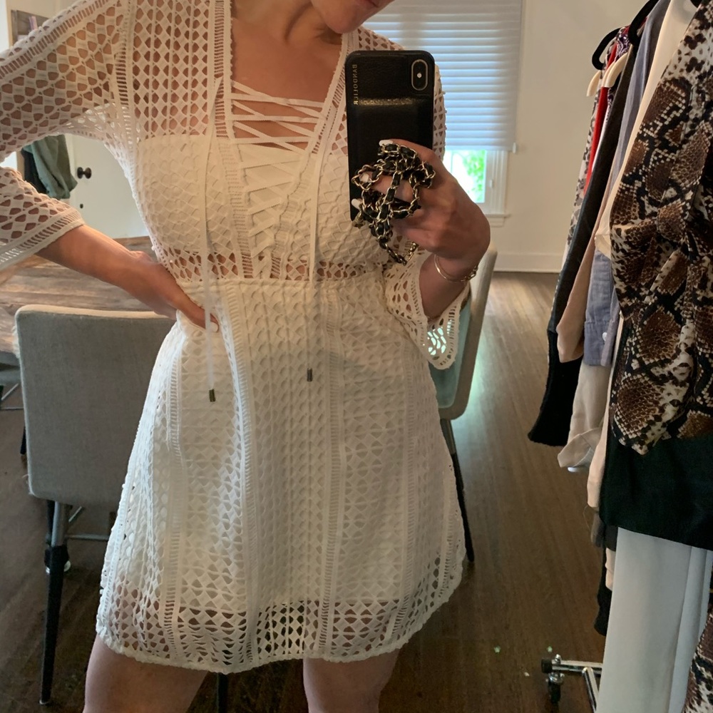 Nasty Gal white dress, never worn